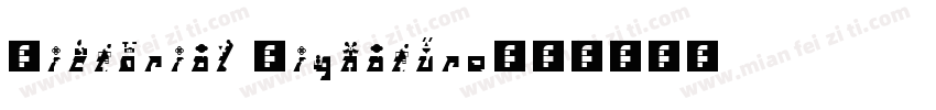 Pictorial Signature字体转换